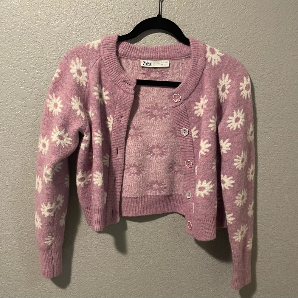 Zara Floral Cardigan